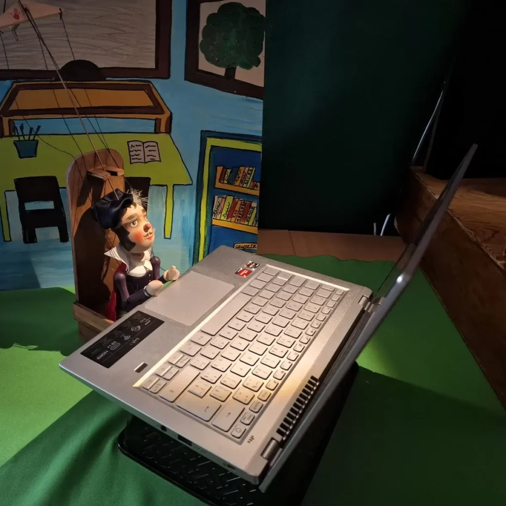 Minecraftový princ, loutky